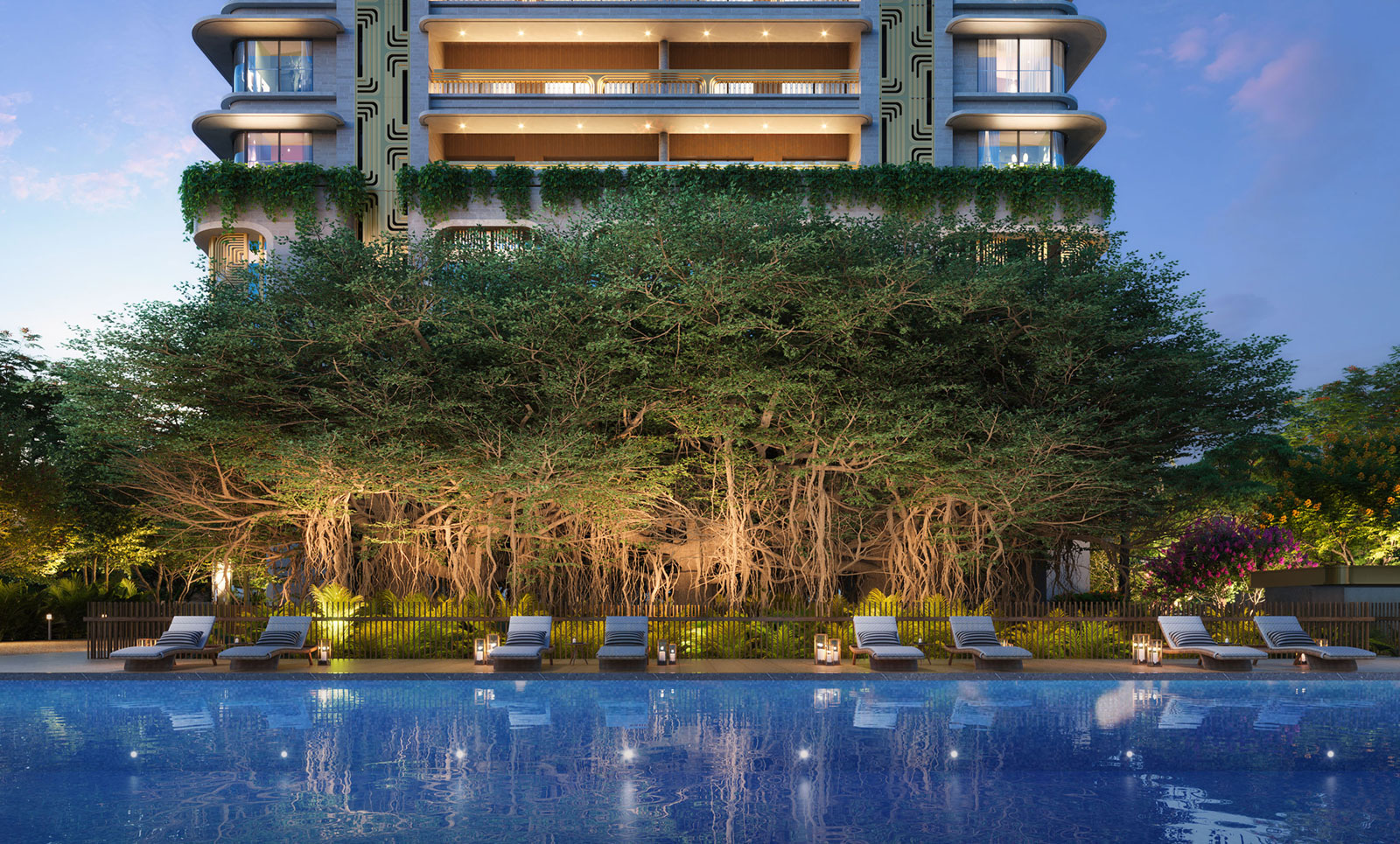 Lodha Bund Garden Pune - Swimming Pool