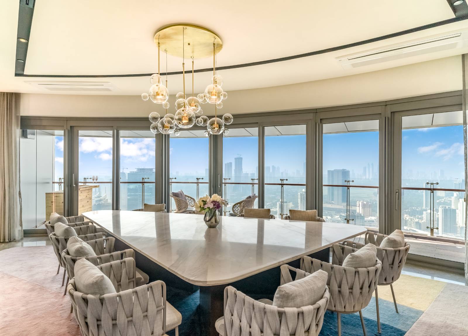 Sleek, spacious with a gorgeous view any time of day